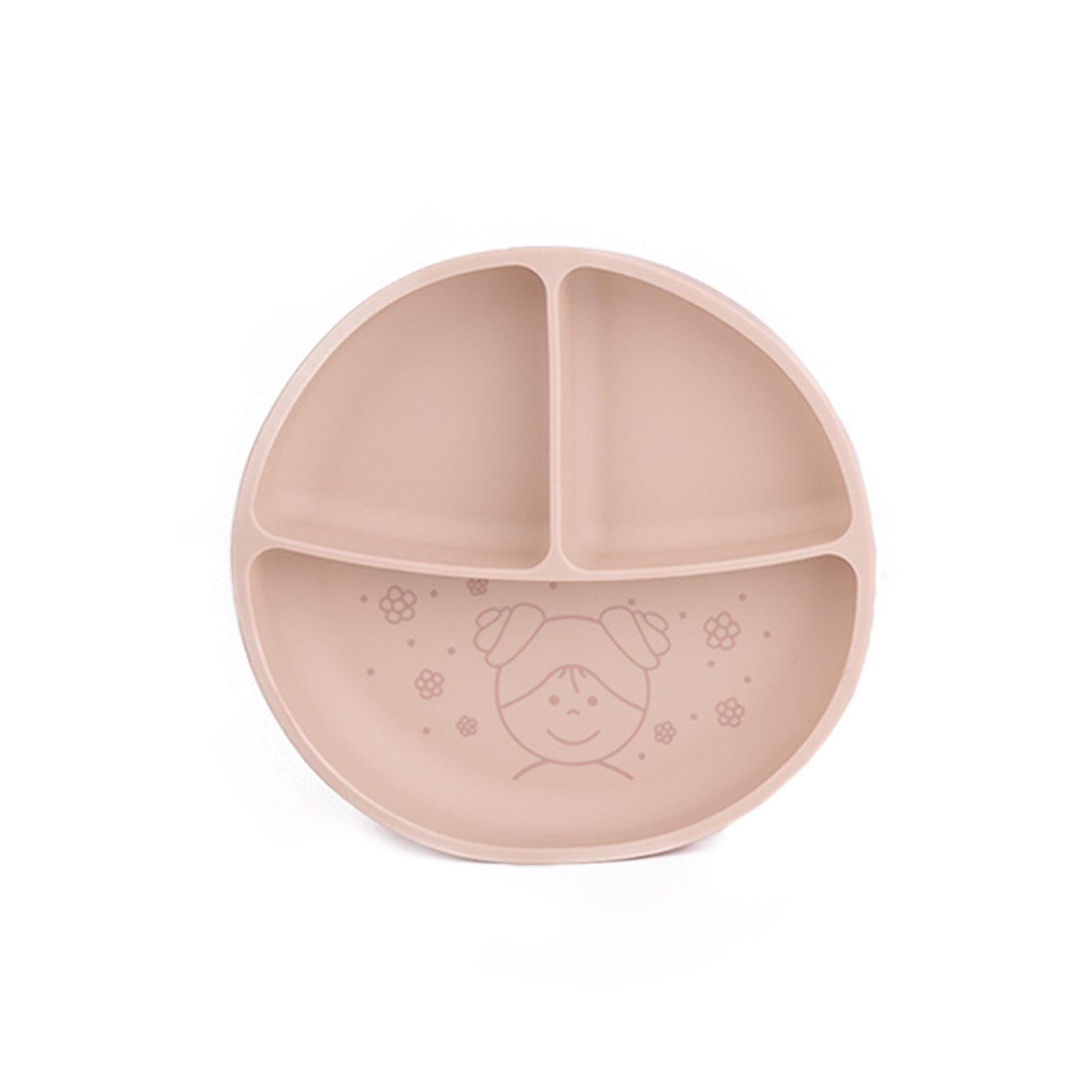 Силиконова чиния Кукла Бежов