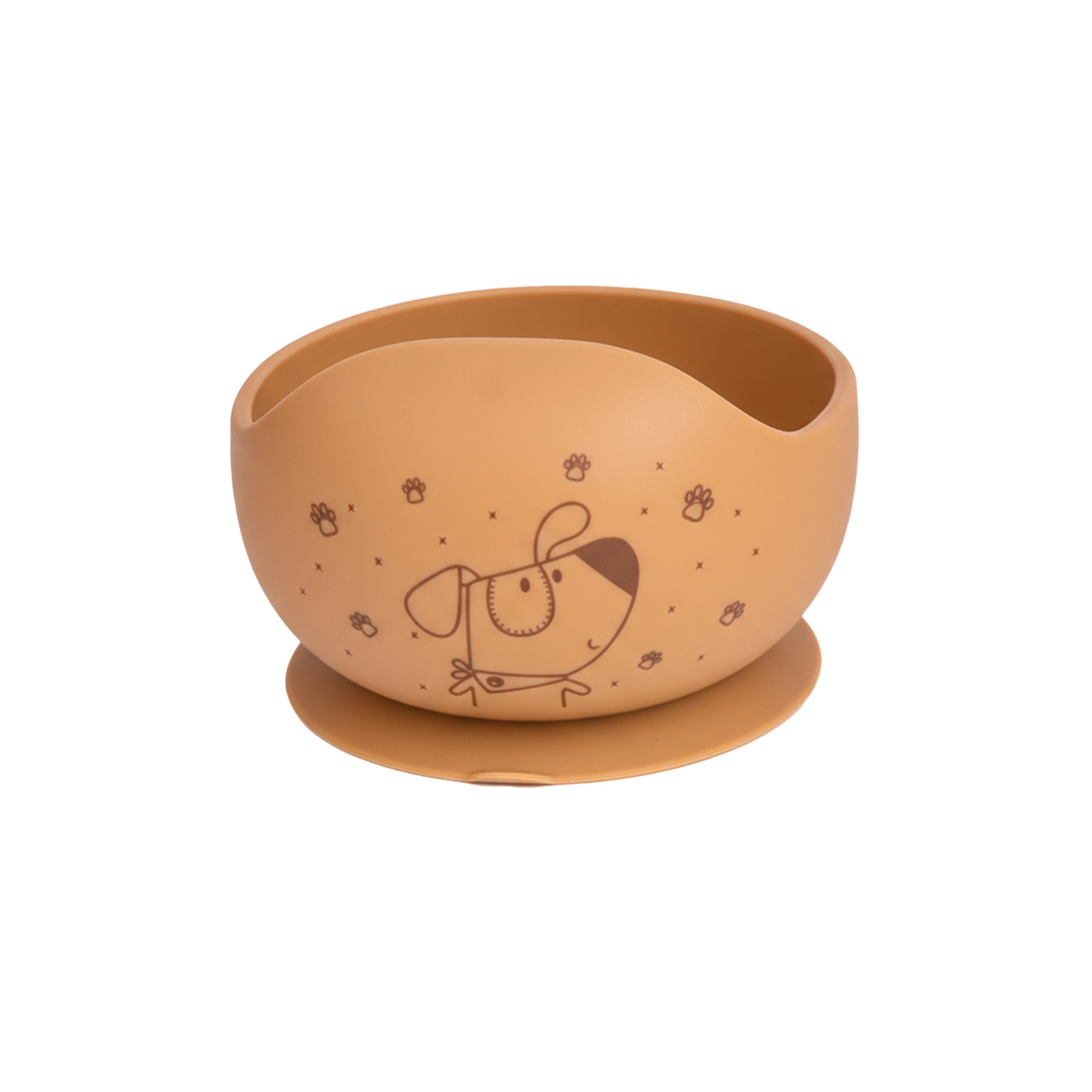 Силиконова купа Куче Жълт