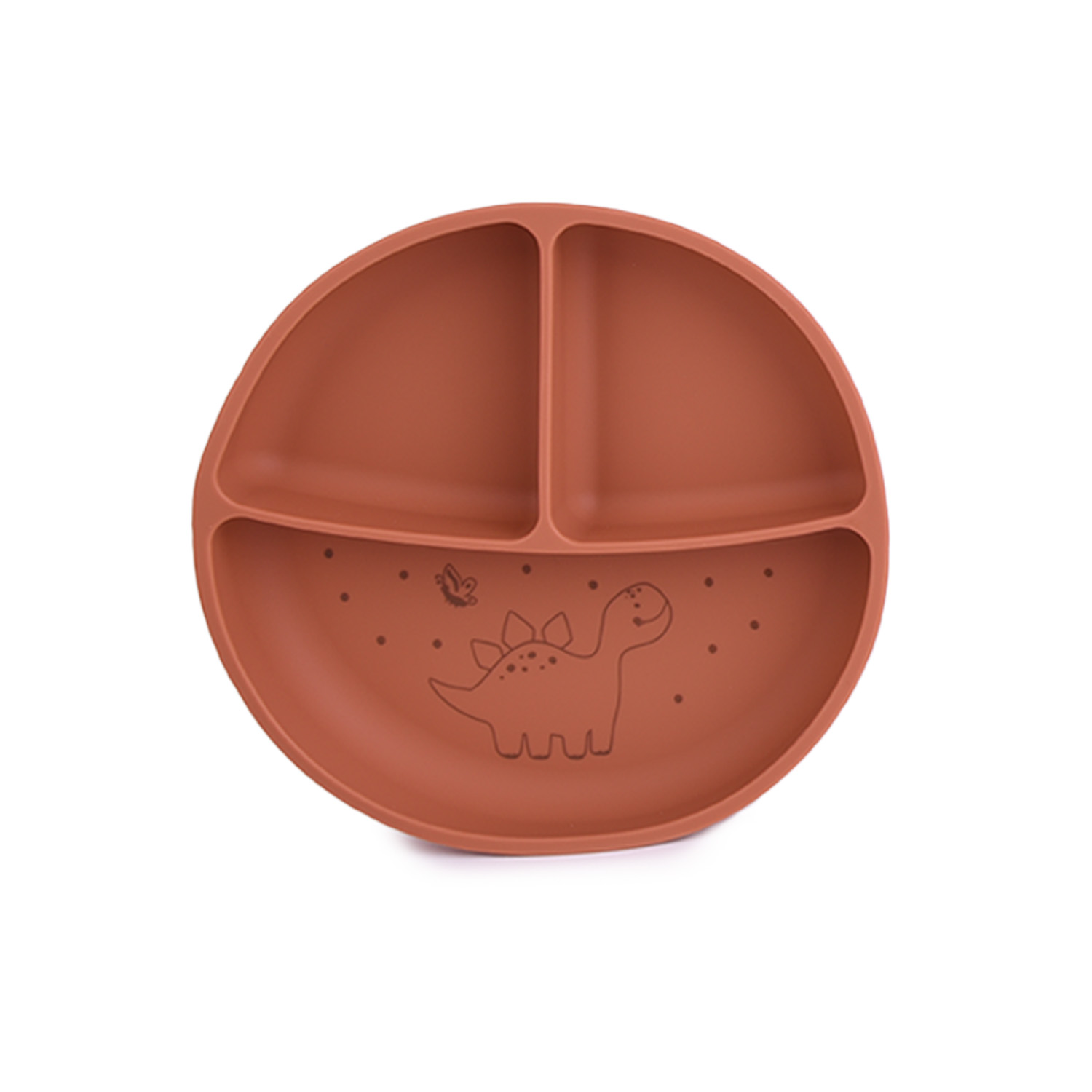 Силиконова чиния Дино Брик