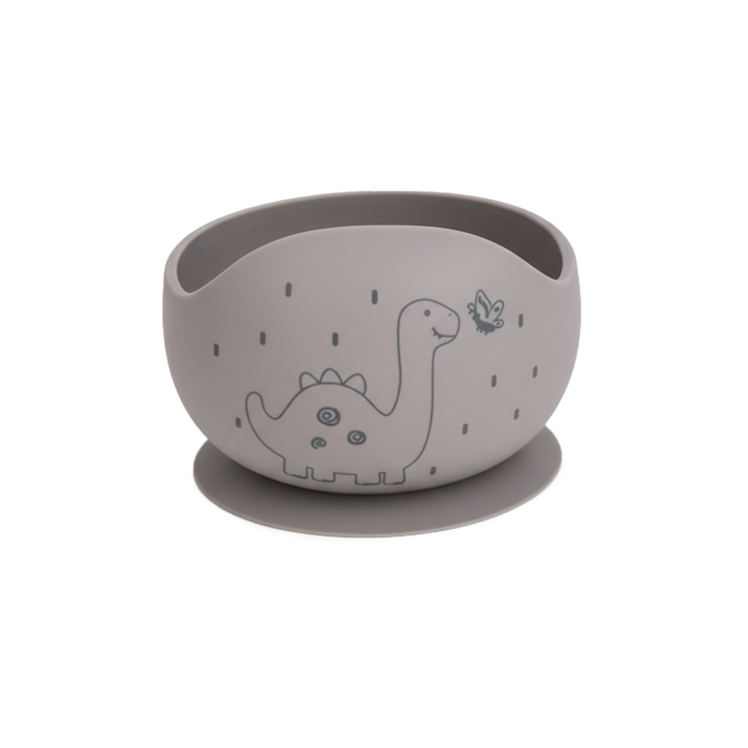 Силиконова купа Дино Сиво-зелен