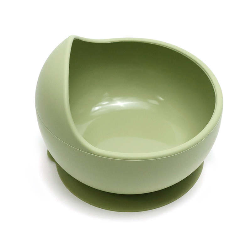 Бебешка силиконова купа - Зелен